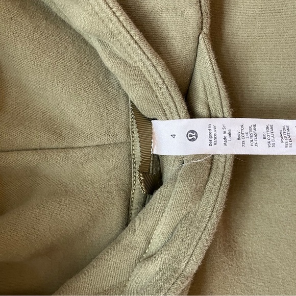 Lululemon Olive Green Hoodie - Picture 3 of 5